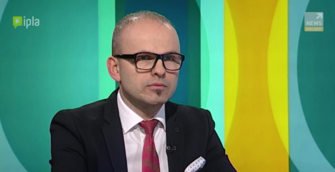 Dariusz Świniarski Zarządzający Portfelami w programie Zoom na giełdę / Polsat News 2